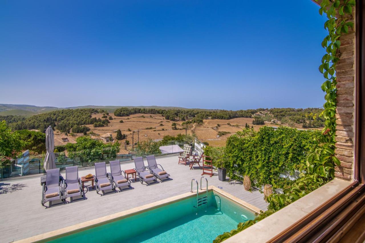 Villa Tramonto With Private Heated Pool, By Zantewize Volímai Zewnętrze zdjęcie