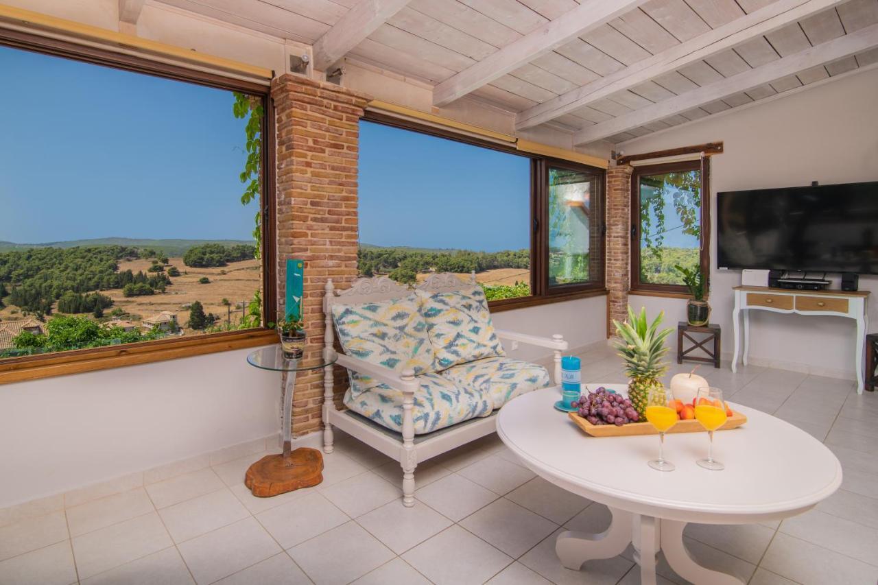 Villa Tramonto With Private Heated Pool, By Zantewize Volímai Zewnętrze zdjęcie