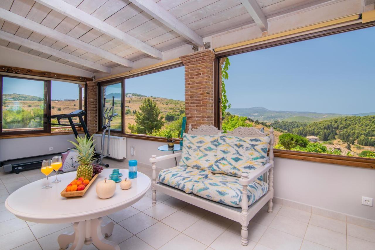 Villa Tramonto With Private Heated Pool, By Zantewize Volímai Zewnętrze zdjęcie