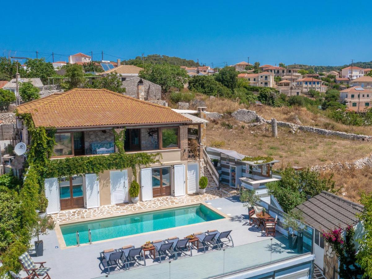 Villa Tramonto With Private Heated Pool, By Zantewize Volímai Zewnętrze zdjęcie