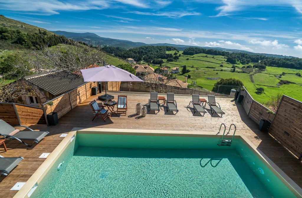 Villa Tramonto With Private Heated Pool, By Zantewize Volímai Zewnętrze zdjęcie